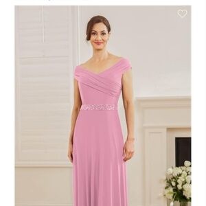 Jade Couture formal gown, Size 10, rose/pink colour